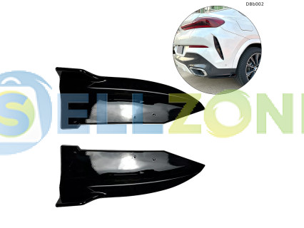 Ρύθμιση πλευρικών ενθέτων για πίσω προφυλακτήρα BMW X6 G06 2019-2022 – DBb002